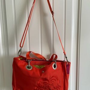 Haiku orange purse excellent used condition